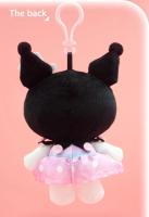 Peluche Sanrio Kuromi Hello Kitty Anime Kawaii Muñeco Suave Regalo De Cumpleaños Para Niña Niño Juguete De Colgante - details 7