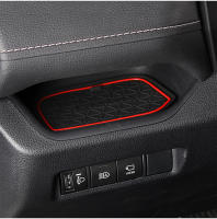 Alfombrilla Antideslizante Para Interior De Coche Puerta Ranura Vaso Accesorios Para Toyota RAV4 XA50 2019-2023 Silica Gel - details 9
