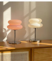 Lámpara De Mesa LED De Vidrio Italiano Diseñador Para Decoración Del Hogar Luz Nocturna Para Lectura Y Estudio Adecuada Para Dormitorio - details 16