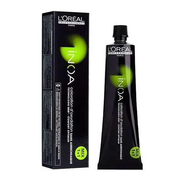 Loreal Crema Colorante INOA Sin Amoniaco 60ml - 632 Rubio Oscuro Dorado Irisado - 1