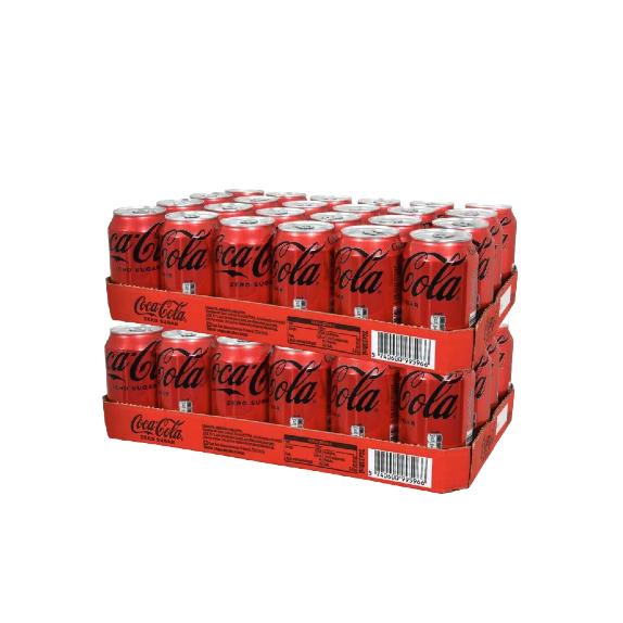 Cocacola normal ORIGINAL o ZERO caja de 48U 33cl,  total 15.82L 2cajas