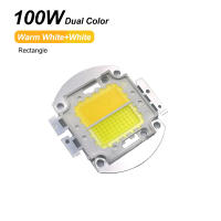 Lámpara LED De Alta Potencia 100W Matriz Dual Color Calor Blanco Y Blanco Para DIY Farol Escenario Integrado Chip COB - details 1