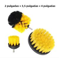Kit De Cepillo Para Taladro Eléctrico Limpieza Para Alfombras Vidrio Coches Cocina Baño Inodoro Herramientas Domésticas Ecológicas - details 0