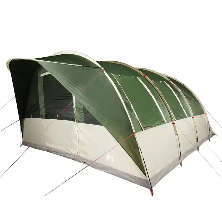 vidaXL Tienda de campaña familiar túnel 7 personas impermeable Color Azul,  Gris y naranja,  Verde y mas - 1