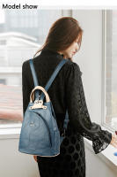 Mochila De Cuero De Alta Calidad Para Mujer Gran Capacidad Antirrobo Para Viajes Bolsa De Hombro Escolar Para Adolescentes Chicas - details 5