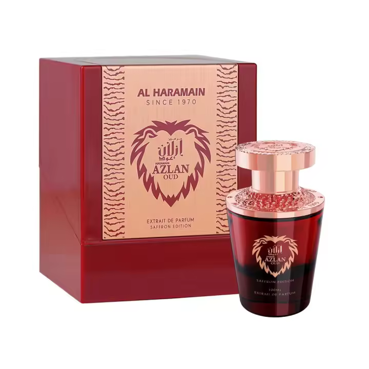 Azlan Oud Saffron Edition Extrait de Parfum 100ml By Al Haramain  – Elegancia y Misterio para Mujeres - 1