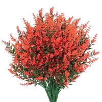 1 Pieza Flores Artificiales De Lavanda Falsa Resistente Al UV Plantas Decorativas De Plástico Para Exterior Decoración De Eventos - details 2