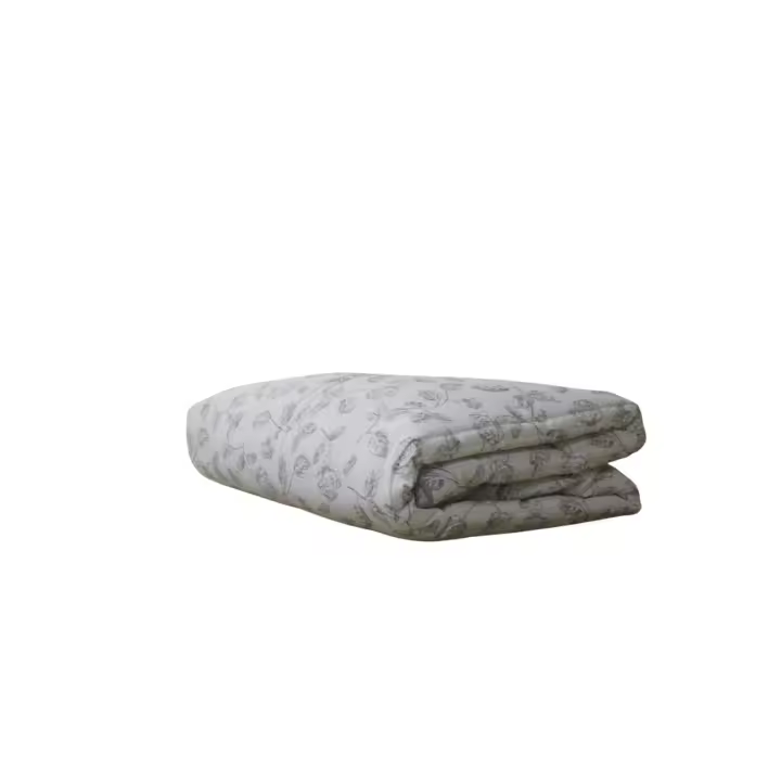 🌸 Colcha Edredón con Cojín Mommata | Modelo Albir | Tejido Estilo Piqué | Diseño Floral Beige | Con Relleno Incluido | Fabricado en España 🛏️✨ - 1