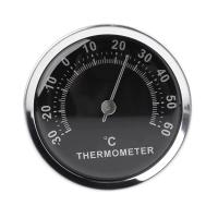 Termómetro - Escala doble (-40 a 212 °F/-60 a 20-14 °C), superficie negra fácil de leer - Ideal para automóviles, uso en interiores y exteriores, campamentos - No requiere baterías, accesorio de viaje compacto - details 7