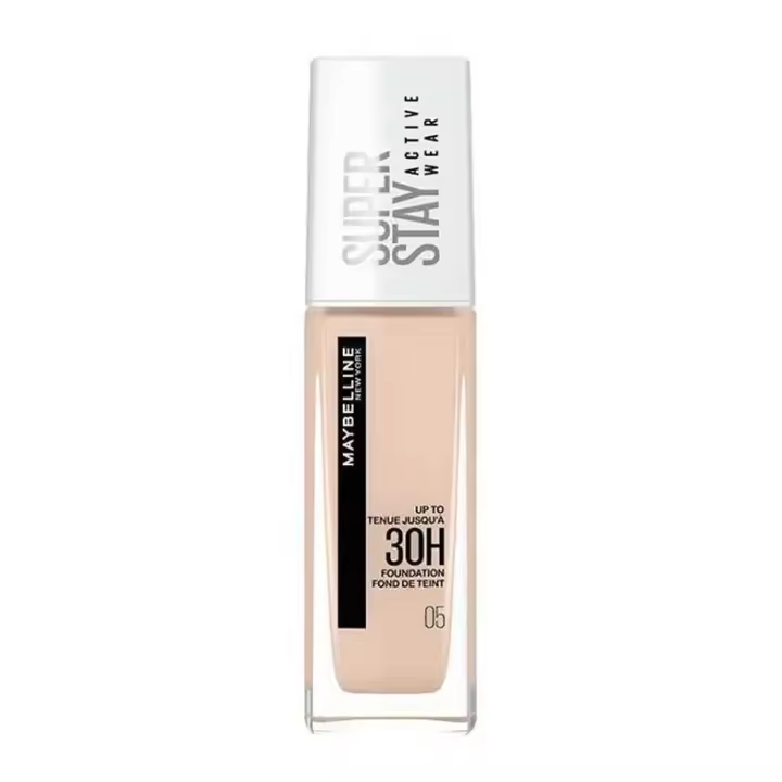Maybelline Base de Maquillaje SuperStay 30H Active Wear - 05: Light Beige. - 1