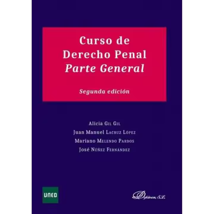 Libro Curso de derecho penal:parte general. Editorial DYKINSON 2000 Año 2015 Autor Gil Gil, Alicia ISBN 9788490855379 - 1
