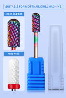 Juego De Brocas Para Uñas Y Cutículas Cerámica Diamante Carburo Para Eliminador De Acrílico Gel Manicura Para Hogar Y Salón - details 2