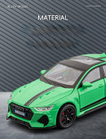 Coche Deportivo RS7 a Escala 1:32 Modelo De Aleación De Juguete Con Sonido Y Luz Para Colección Regalo Para Niños Y Novios - details 2