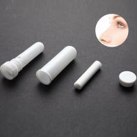 10Pcs De Inhaladores De Aceite Esencial Para Aromaterapia Blancos Tubos Vacíos Para Nasal Uso General Originales De China - details 1
