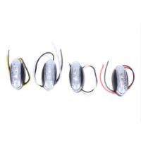 Lámpara De Marcaje Lateral Para Caravana RV Camión Y Coche 12V/24V Luz De Indicador De Claridad Resistente Plástico - details 2
