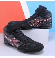 Zapatos De Lucha Libresas Para Hombres Zapatillas De Entrenamiento Cómodas Equipo Deportivo Original Zapatos De Lucha Material Microfibra Mesh Suela De Goma - details 8