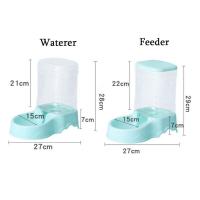 Dispensador Automático De Alimentos Para Mascotas 3.8L Material PP Gran Tamaño Para Perros Y Gatos Cuenco De Agua Automático - details 0