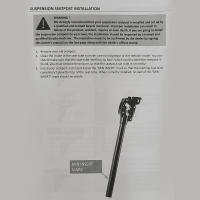 Nanlio Poste De Silla De Bicicleta De Montaña Con Suspensión SR Suntour NCX Damping 50mm Viaje 27.2/28.6/30.0/30.4/30.9/31.6*350mm Tubo De Silla - details 11