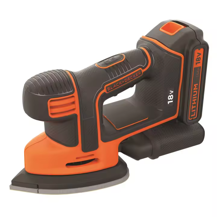 Black & Decker BDCDS18-QW - Lijadora de detalle Mouse® 18V (1.5Ah) - 1