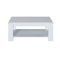 Meimon Mesa de Centro Elevable Flow – Diseño Moderno en Blanco Artik, con Almacenamiento Oculto, Superficie Elevable para Uso como Escritorio o Comedor, Materiales de Alta Calidad, Bisagras Metálicas Resistentes, Tacos Antirayas y Fácil Mantenimiento - details 0
