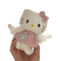 Llavero De Peluche Sanrio Hello Kitty Con Falda Y Alas De Anime Llavero De Coche Para Mujer Llavero De Bolso Para Niña Regalo De Cumpleaños - details 4