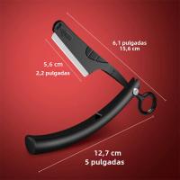 Cabeza De Ahorce Manual De Acero Inoxidable Para Hombres Cuchillo Especial Para Afeitarse El Rostro Y Cejas En Casa - details 5