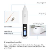 Láser Eléctrico Nivel 9 Para Eliminar Manchas Y Acné Con Plano LCD Y Luz LED Herramienta De Belleza Multifuncional Para Rostro - details 6