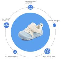 Zapatos De Caminar Para Bebé Niño Y Niña Suaves Antideslizantes Casual Transpirables Con Suela De TPU Y Lining De Algodón Zapatos De Verano Para Niños Y Niñas - details 3