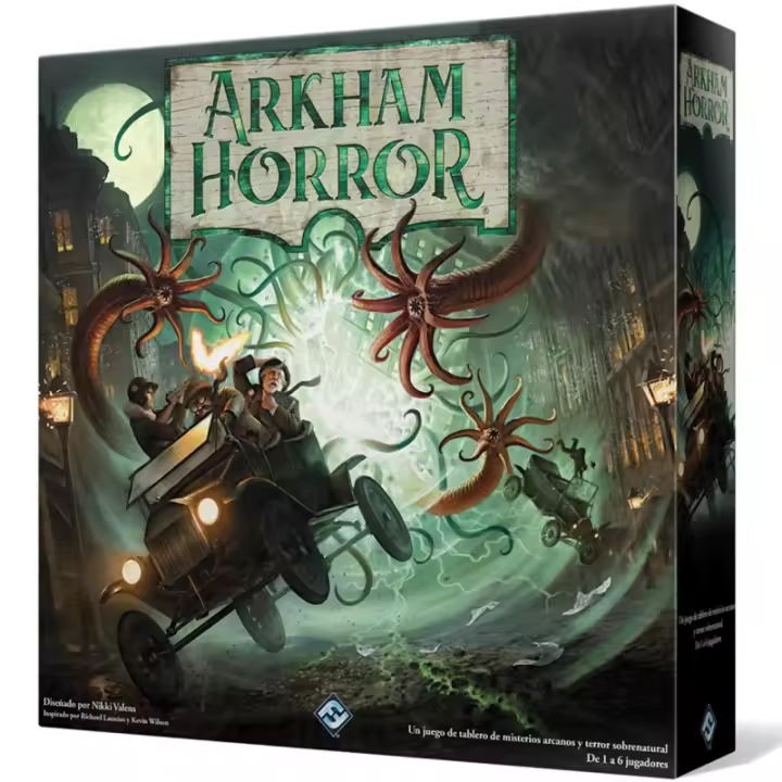 Juego de Mesa Asmodee Arkham Horror 3ª Edición PEGI 14 - Terribles Criaturas - Explora la Ciudad - 1