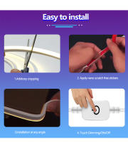 Tira De Luces LED Neón 5V USB Flexible Impermeable Con Sensor Táctil Y Control De Brillo Para Decoración De Habitaciones Luz DIY En Forma De Bandeja - details 5