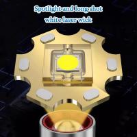 Linterna Frontal LED Super Brillante Recargable Por USB Con Zoom Luz Para Pesca Y Actividades Al Aire Libre Fuente De Luz LED Duradera Y Impermeable - details 2