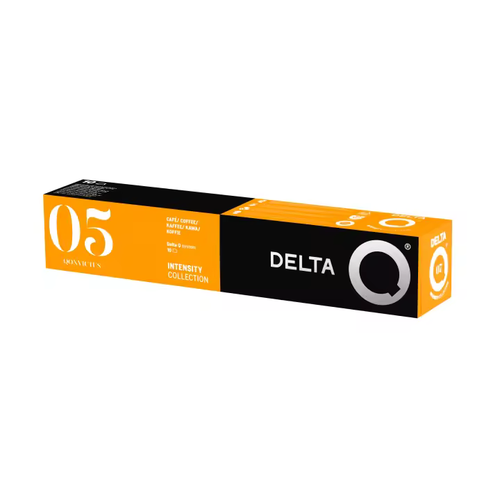 Delta Q Qonvictus - Cápsulas de Café natural - 10 Cápsulas - 1