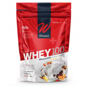 Wheyland Whey 100 1000 Gramos - Proteína de Suero en Polvo - Sin Azúcares Añadidos - 1