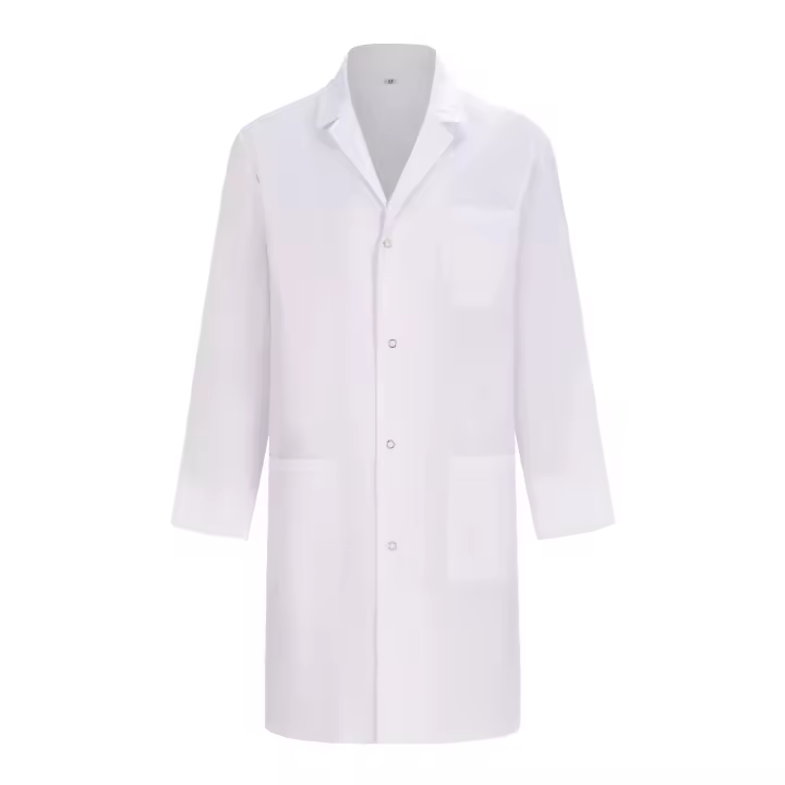 bata laboratorio unisex - bata blanca laboratorio Hombre - bata medico Hombre - bata de laboratorio hombre Q816 - 1