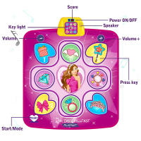 Alfombrilla de Baile Electrónica con Luces LED Ajustable Volumen Incorporado Música 5 Modos de Juego para Regalos de Navidad y Cumpleaños para Niñas Juguetes Interés: Música - details 5