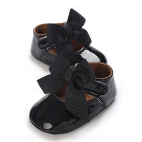 Zapatos De Princesa Para Bebé Niña En Lace Blanca Mocasines Con Lazo Y Borde Antideslizante De Goma Primera Calzado Para Caminar - details 156