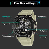 Reloj Deportivo Digital De Lujo Para Hombre Con Calendario Y Cronómetro Impermeable Reloj De Pulsera De Cuarzo Resistente Al Agua Para Exteriores - details 6