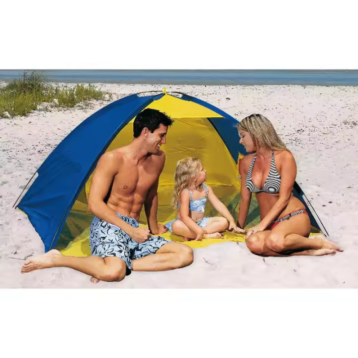 Piscinas tienda quitavientos en polyester 200x130x90 cm 67278 - 1