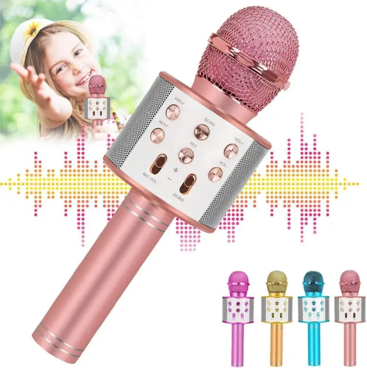 Micrófono de karaoke para niñas: 2025 juguetes para niñas de 3, 4, 5, 6, 7, 8, 9 y 10 años. Ideas para regalos de cumpleaños y Navidad. - 1