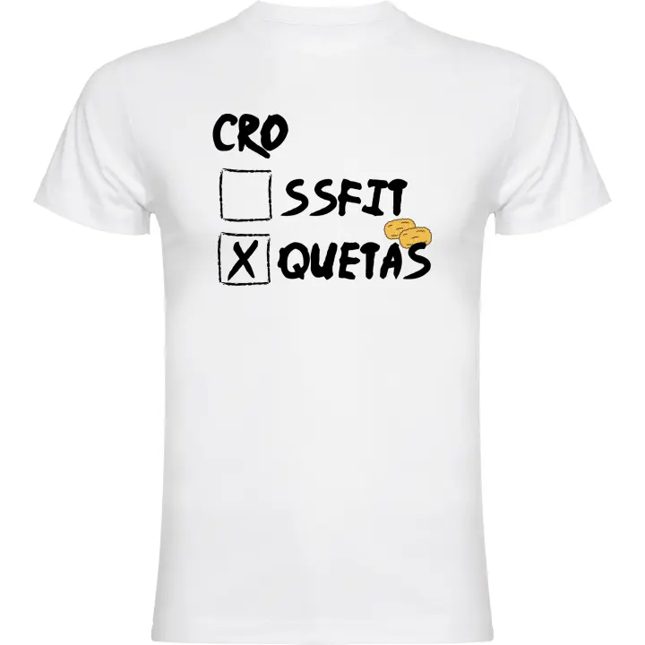 Camiseta Original para los Amantes de las Croquetas - Divertida y única - 1