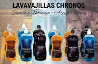 Lavavajillas Líquido a Mano Ultra Concentrado CHRONOS, Gran Poder Desengrasante, Elimina malos olores, Espumante, Aroma Canela, Ropa Limpia y NUEVO BLACK CEREZA Pack de 2 - details 0