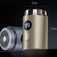 Afeitadora Eléctrica Portátil Para Hombres Nueva Con Carga Digital Mini Apto Para Viajes Regalo Para Padre O Novio - details 6