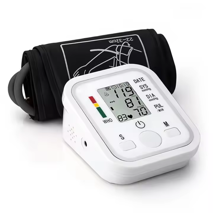 Tensiometro con Oxímetro ,Tensiómetro de Brazo Digital , Pantalla LED, Batería Duradera, Método Oscilométrico, para Adultos (22-36cm Circunferencia) - 1