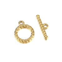 5pcs Hebilla De Acero Inoxidable Para Pulsera De Cuero Y Silicona Hebilla De Cadena Para DIY Joyería Calottes Crimps Clasp - details 17