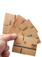 Juego De Accesorios De Muebles Para Casa De Muñecas Miniatura En Estilo Expreso De Cartón Papel Decorativo Para Juguetes - details 6
