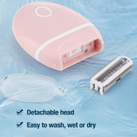 Afeitadora Eléctrica Para Mujer Epilador De Cuerpo Y Boca Trimmer Permanente Para Eliminar Vello En Bikini Axilas Y Piernas - details 3
