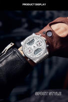 Reloj De Moda YATSSO Para Hombres Lujo Deportivo Cronógrafo Resistente Al Agua 5ATM Correa De Acero Inoxidable Quart Reloj De Pulsera - details 5