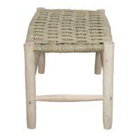 BANCO DE MADERA Y FIBRA NATURAL TECILEN - MISTERWILS FURNITURE FOR FREE SOULS - details 2