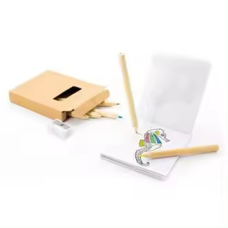 SET PARA COLOREAR ECO INFANTIL Raíz Recuerdos Bautizo Inicio  SET PARA COLOREAR ECO INFANTIL  Regalo Regalos - 1