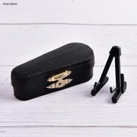 Mini Violín Muestral De Madera 8cm Adorno Decorativo Musical Instrumentos Miniatura Soporte Incluido Regalo Creativo - details 1